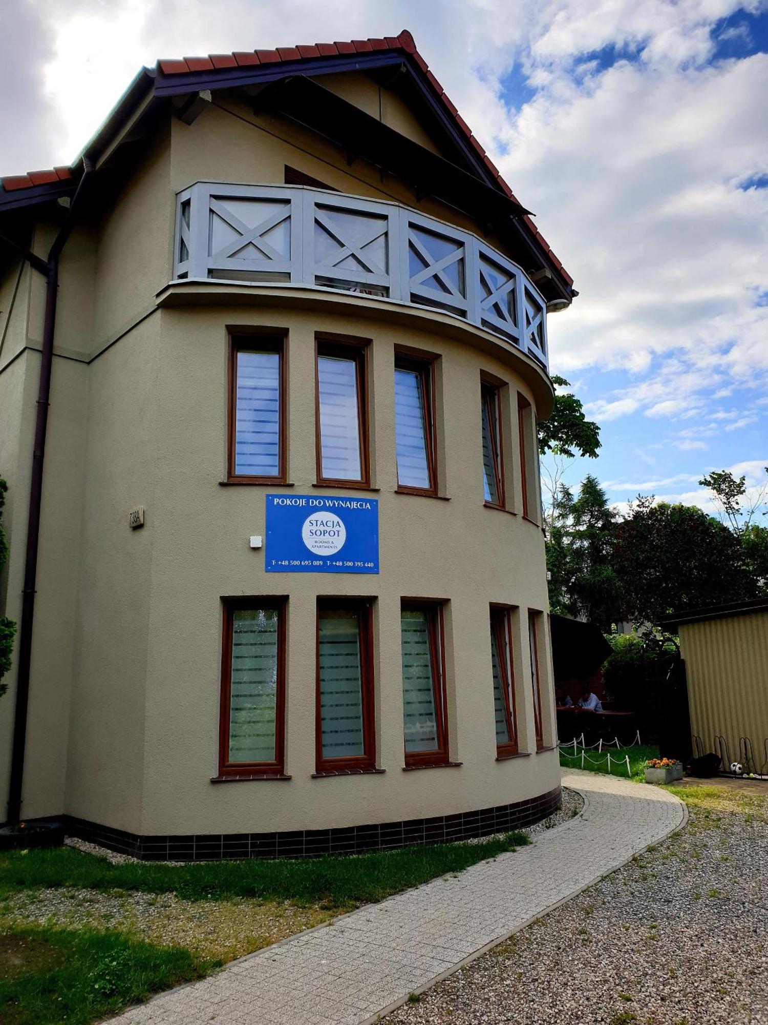Hotel Stacja Sopot Pokoje Do Wynajecia Exterior foto